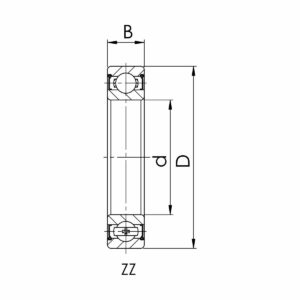 6801 / 61801 2RS / ZZ CODEX